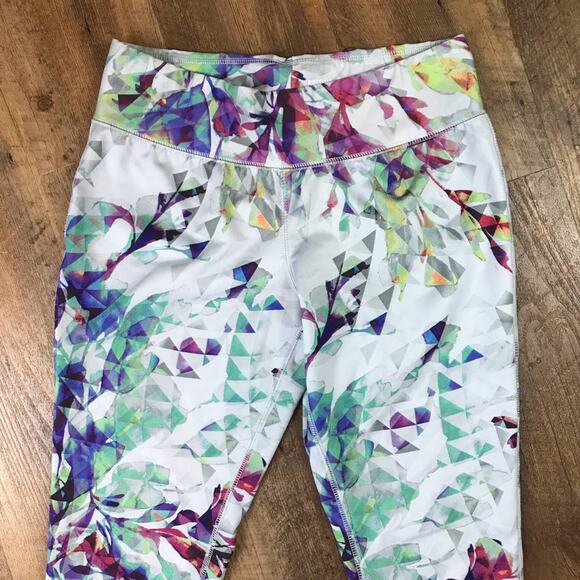 Mossimo Supply Co Kaleidoscope Athletic Leggings M - Picture 3 of 4